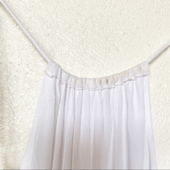 Honey Belle Ruffle Hem Open Back Jumpsuit Size Small - Picture 7 of 10